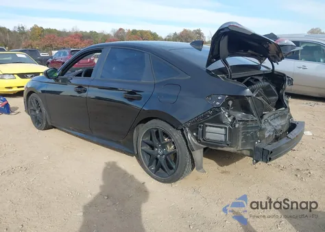 2023 Honda Civic Sport z USA, uszkodzony, nr VIN 2HGFE2F54PH563716